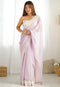 Embellished embroidery georgette Threadwork saree for Function Wear