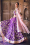 Purple Indian Stylish Women Designer Party Lehenga