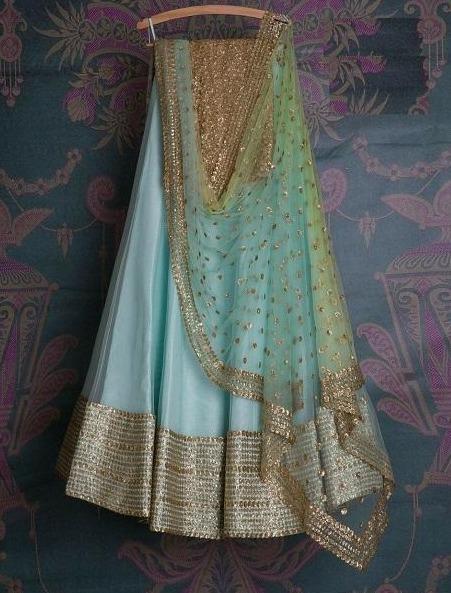 Rama Color Soft Net Lehenga Choli Online