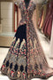 Designer slack Parrot Velvet Design Lehenga Choli