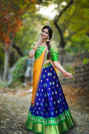 Pure Silk Coding Dori Jequard Work Lehenga Choli