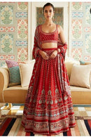 Silk Best Online Lehenga Choli Design