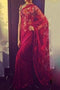 Red Color Beautiful Heavy Embroidery Saree SY 5220