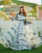 Cotton Silk Printed and Hand Work Designer Gown