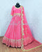 Ready Pink Colored Stylish Embrodiery Work Gown