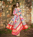 Multi Color Rayon Cotton Silk Designer Fancy Gown