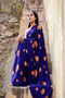 Blue Colored One piece Digital Printed Saree SY 6317