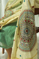 Colorful Madhubani Dupatta