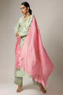 Pink Chanderi Dupatta