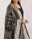 Banarasi Silk Blackjaal Dupatta